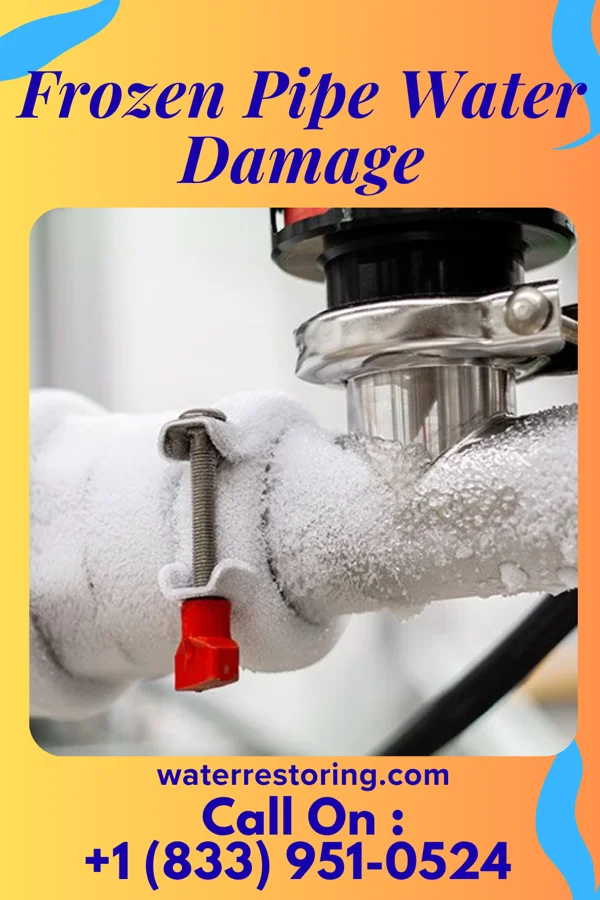 Frozen Pipe Water Damage in Detroit Beach, MI